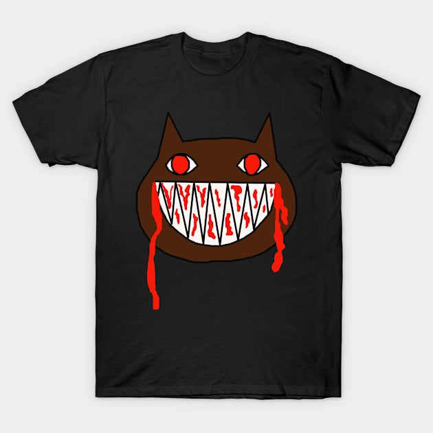 Scary Cat T-Shirt by Shreedigital 